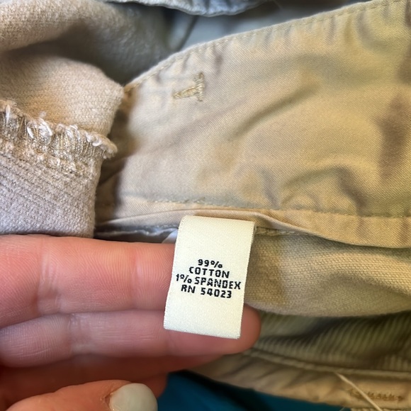 BANANA REPUBLIC 2005 Y2K tan corduroy bootleg pants | 4 - Picture 5 of 6